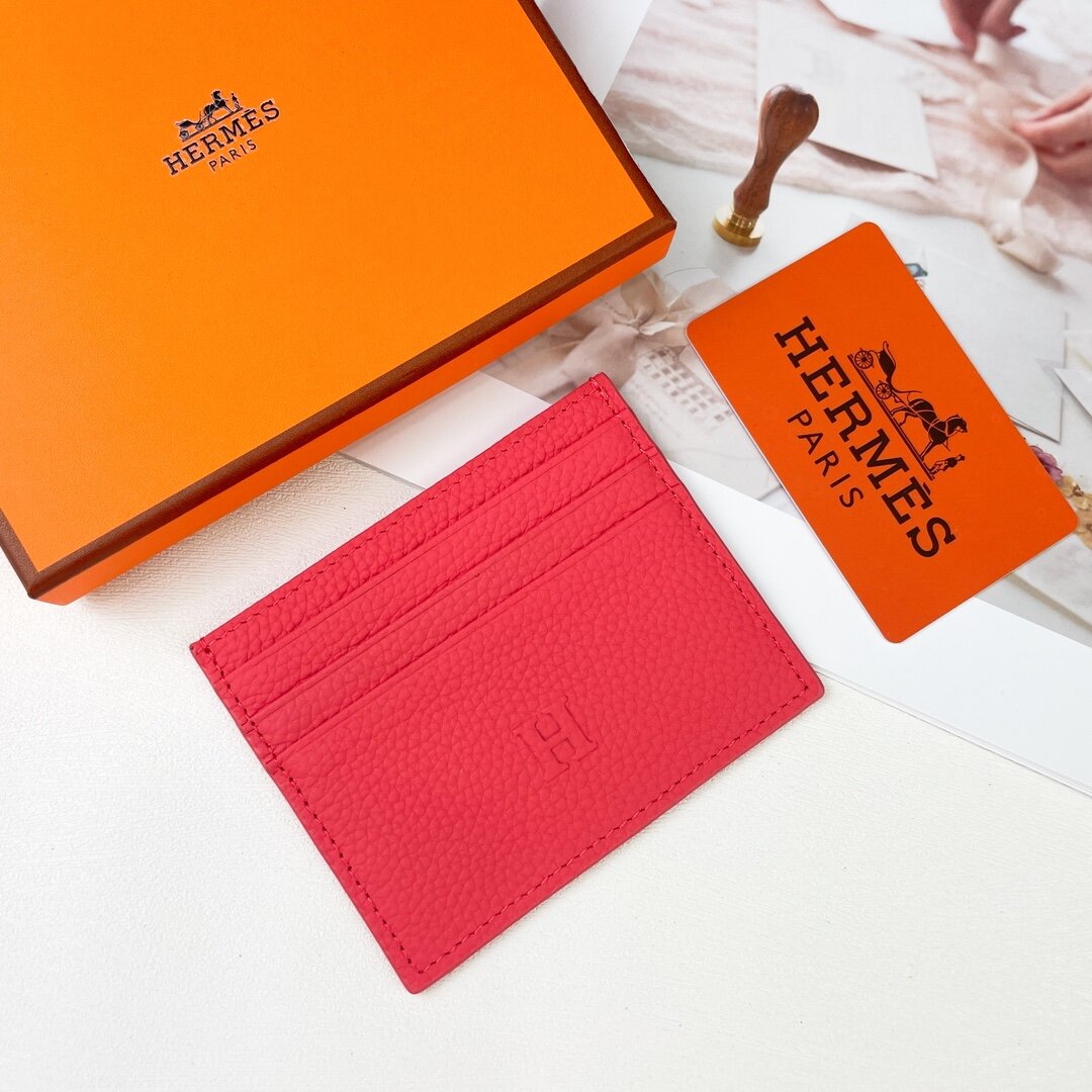 HERMES 218 Barenia Faubourg 11.9cm 8.3cm 8